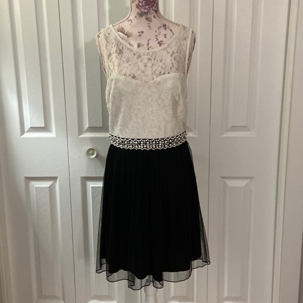 Black and White Dress